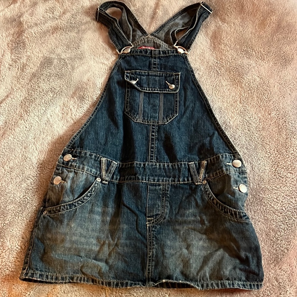 Union bay denim overall dress
